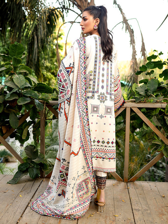 BIN ILYAS Collection 3-Piece Stitched by Brand Kotail Fabric