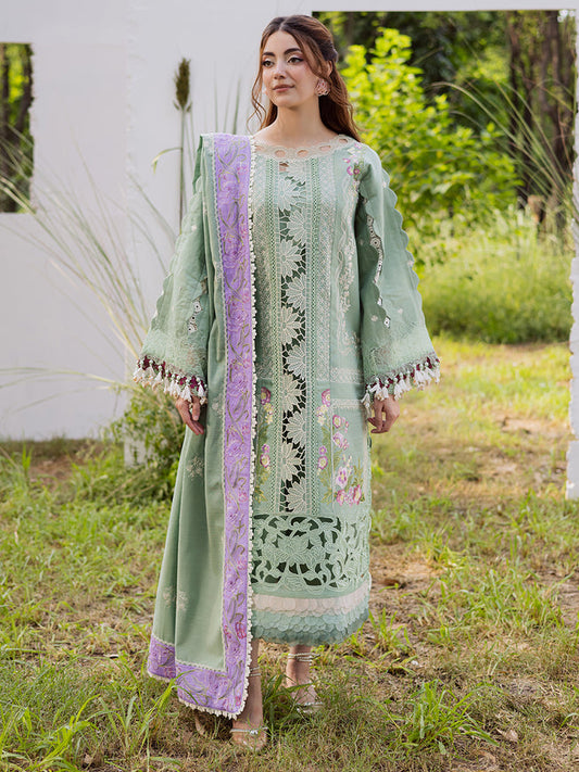 Luxury khaddar brand stitched by parishay brand with warm shawl
