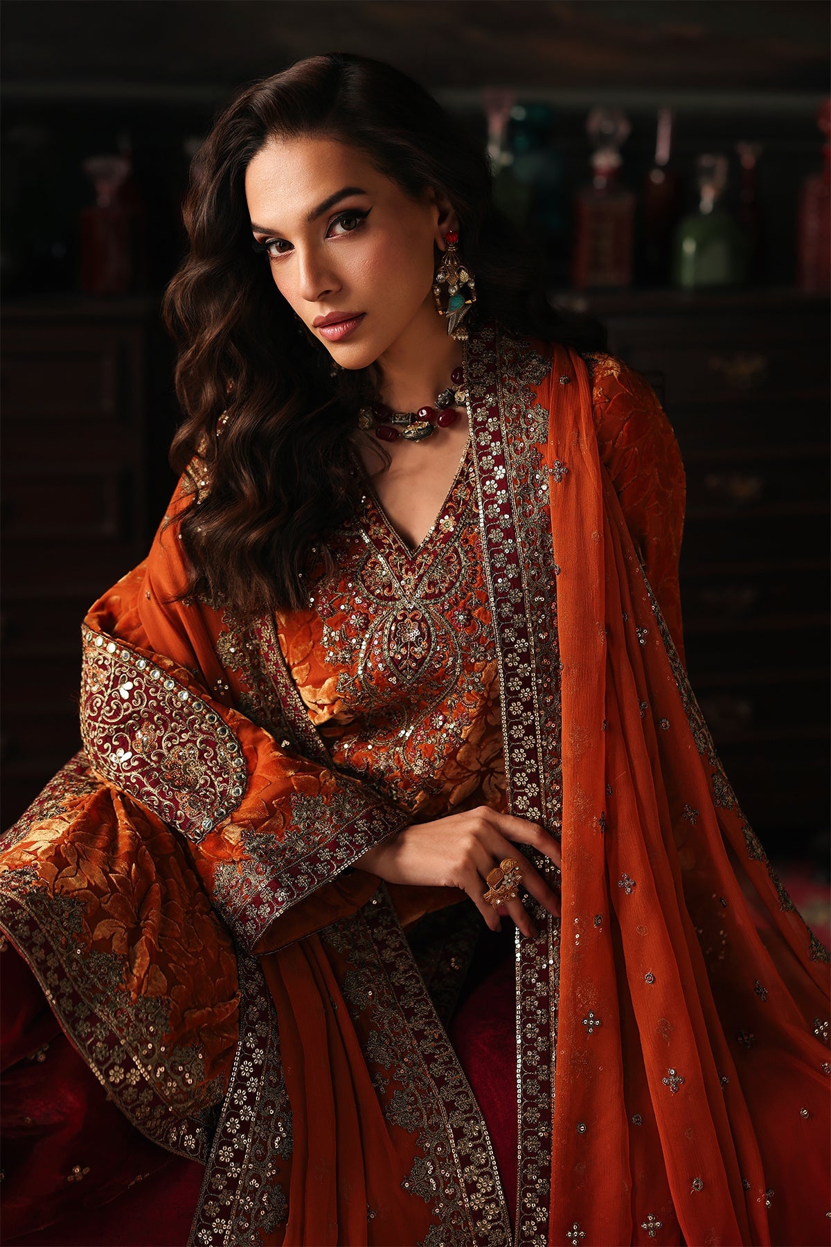AAA Charizma Original palachi velvet brand stitched