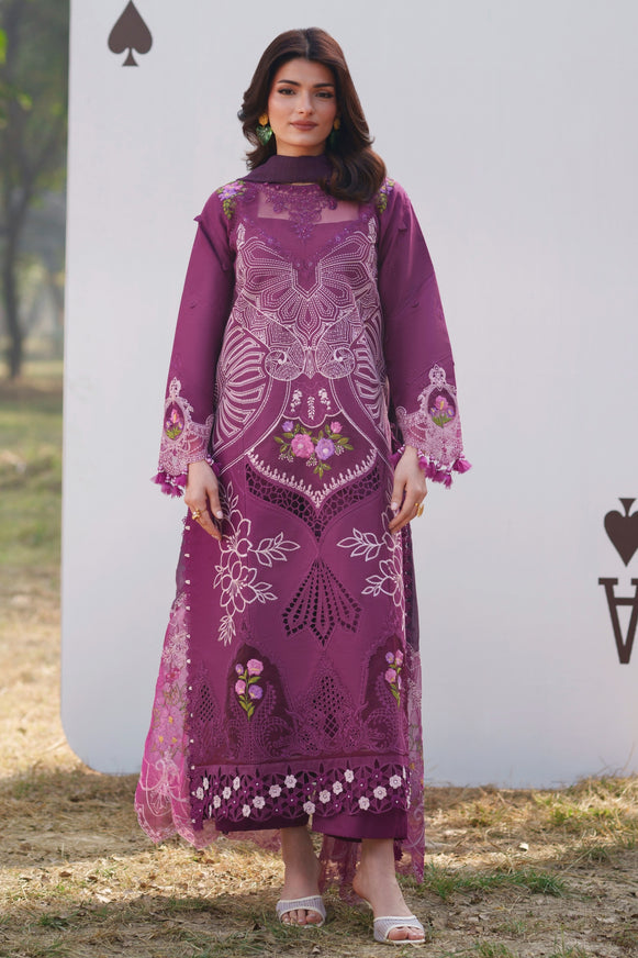 Parishay luxury partywear lawn summer wear embroidered brand stitched