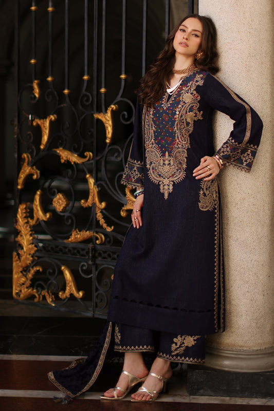 AAA Original by charizma brand stitched Peach Leather fabric with palachi Shawl 3-piece shirt length 45"