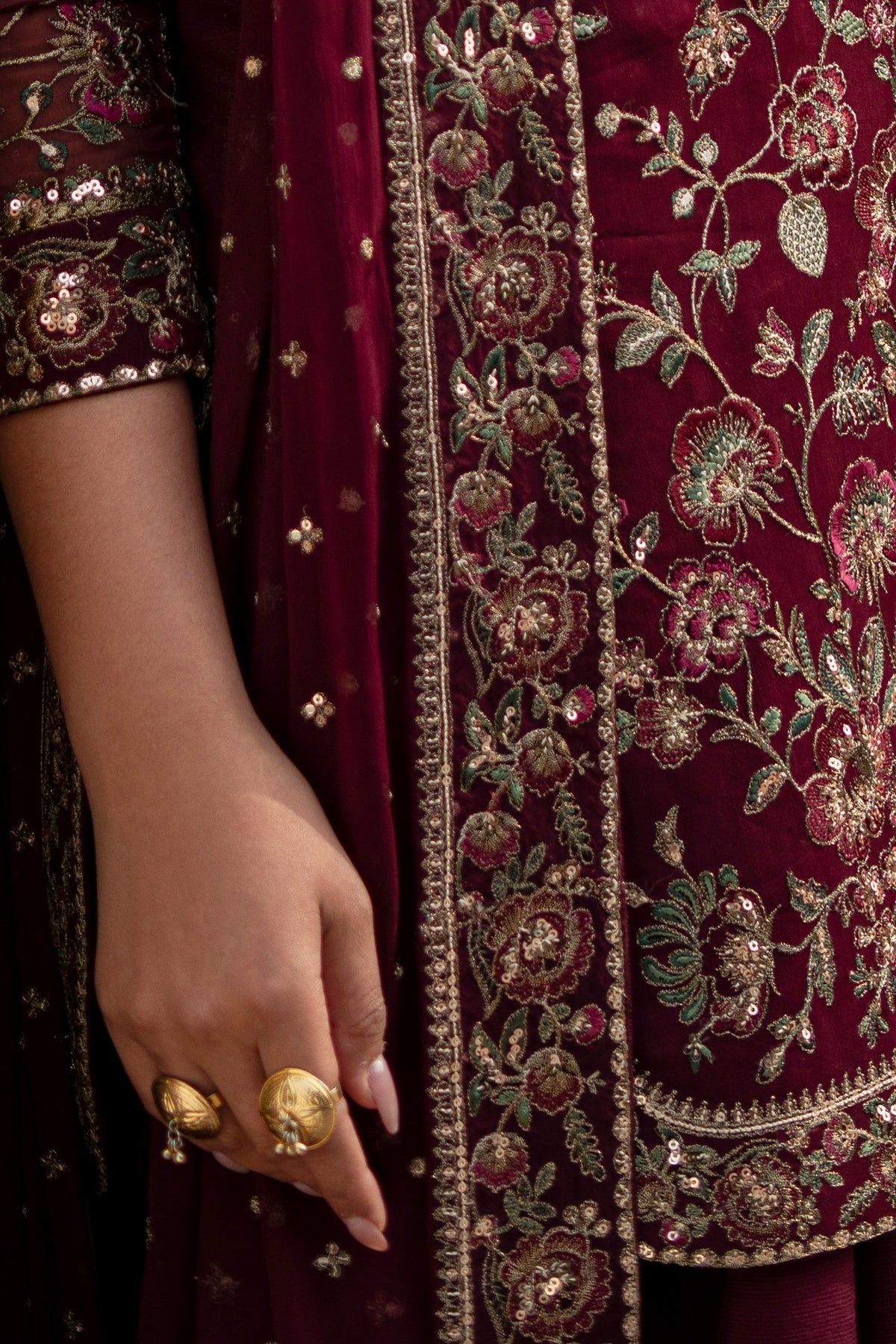 AAA Charizma original Eid Collection chiffon farshi shalwar collection