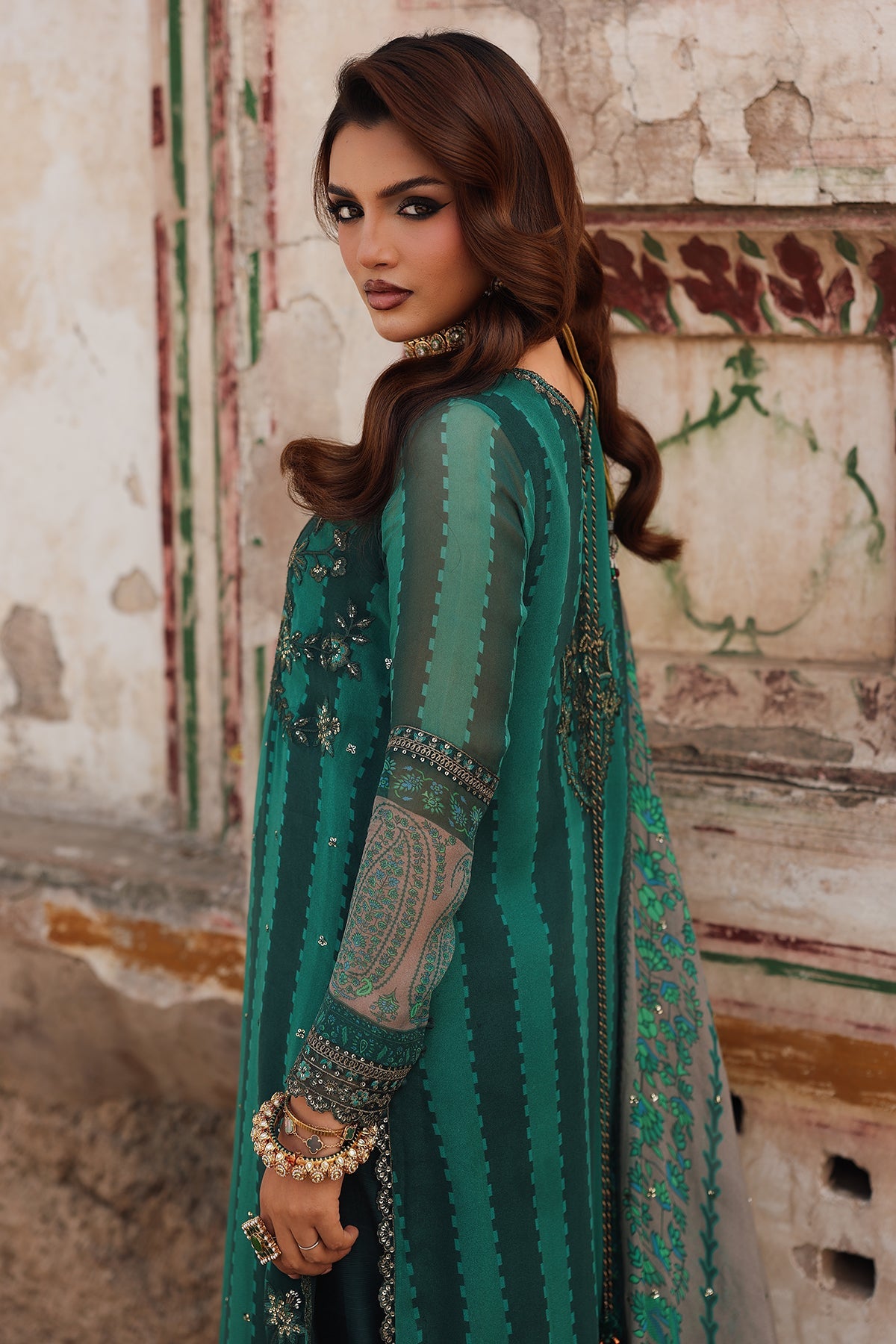 AAA Charizma Original brand stitched vasal chiffon collection 3-piece