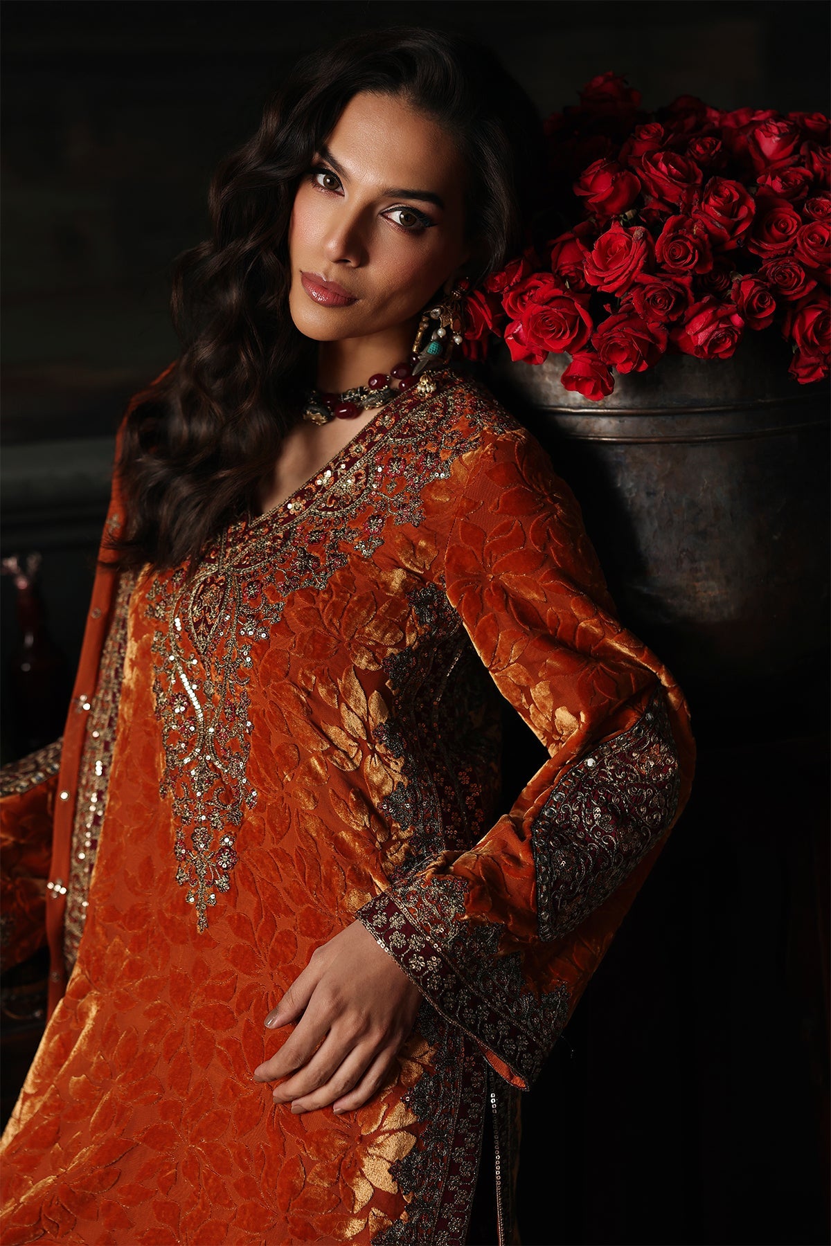 AAA Charizma Original palachi velvet brand stitched
