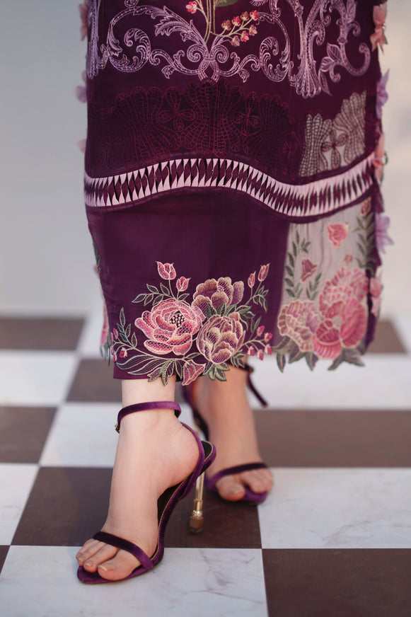 Parishay brand summer wear embroidered luxury brand stitched