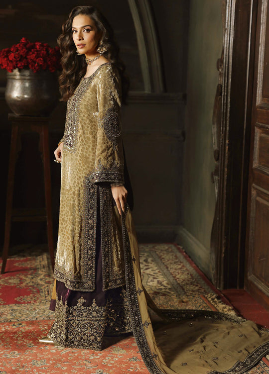 AAA Charizma Original palachi velvet brand stitched skin bage color