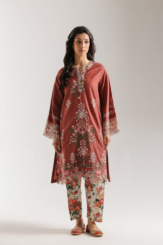 ETHNIC ORIGINAL 2-PIECE Summerwear  Emberoidered suit