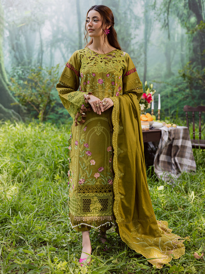 Luxury khaddar with wool warm shawl by parishay brand stitch