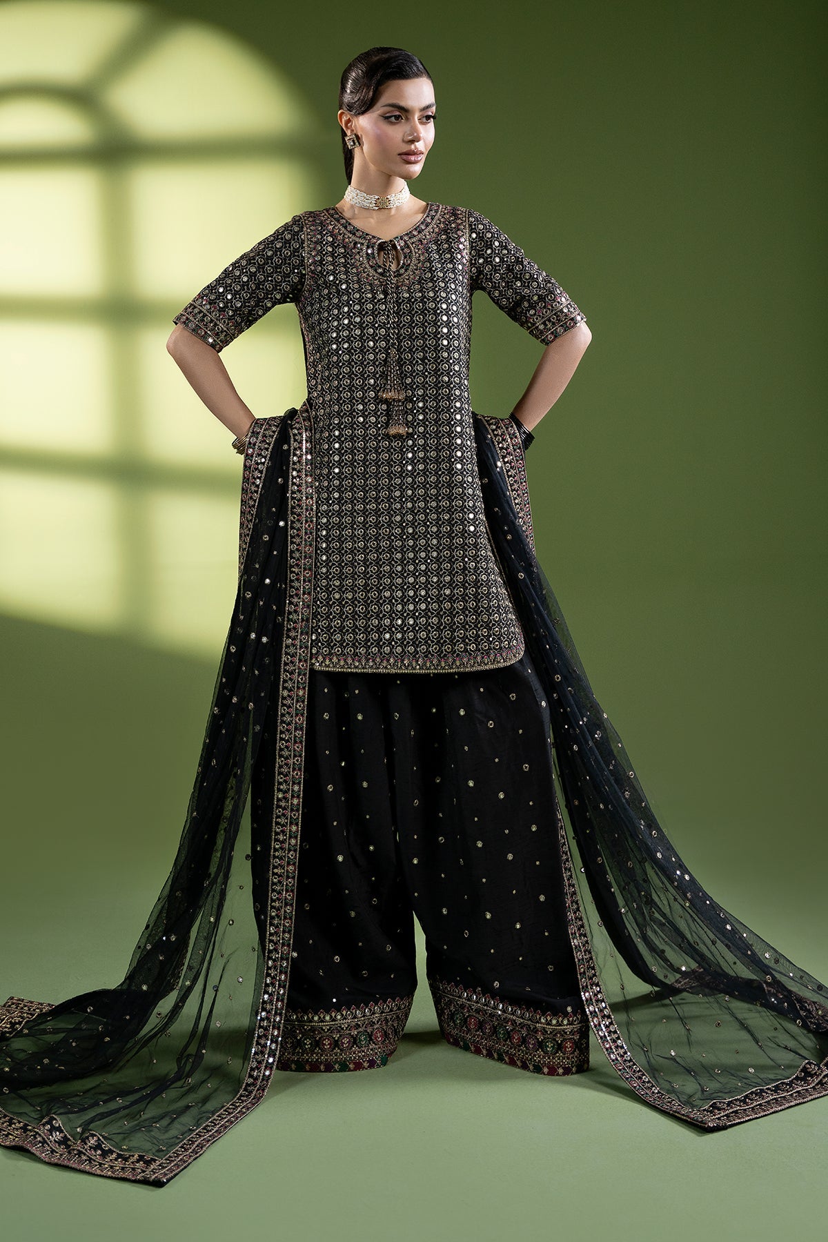 AAA Charizma original Eid Collection raw silk farshi shalwar collection