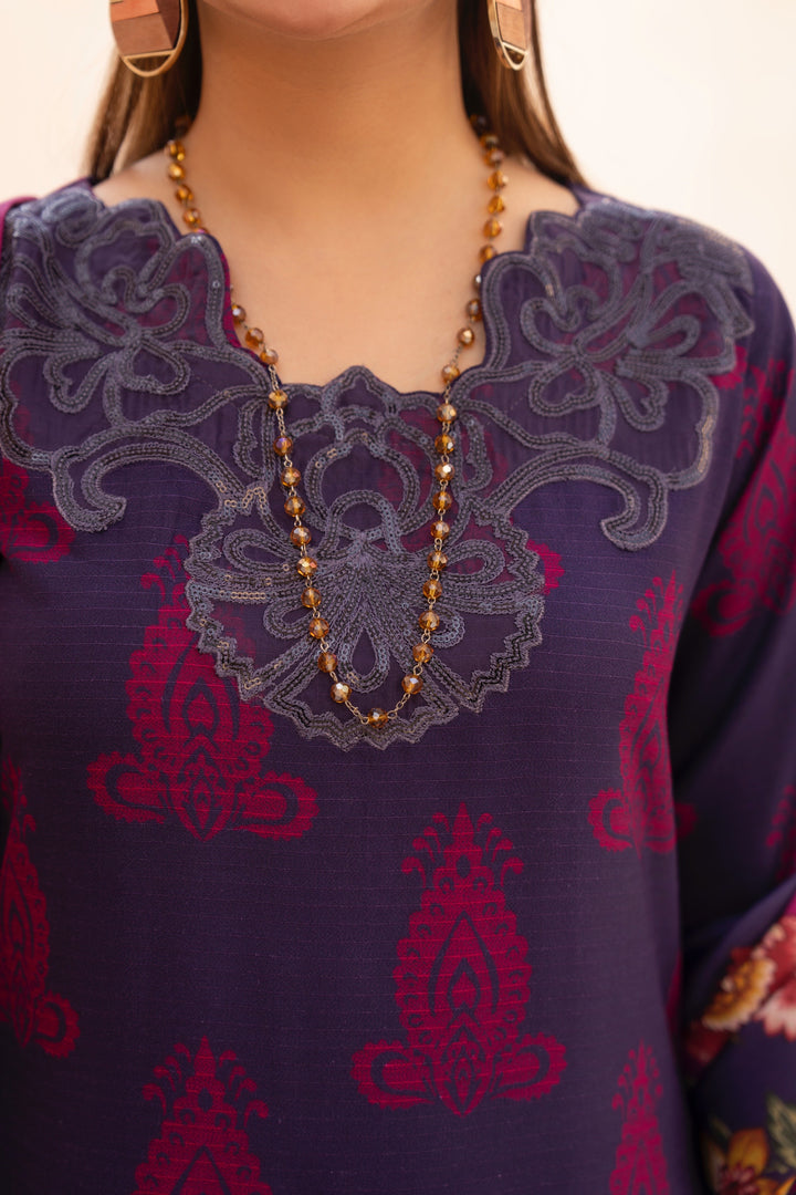 Dhanak fabric with warm woolen shawl Luxury collection