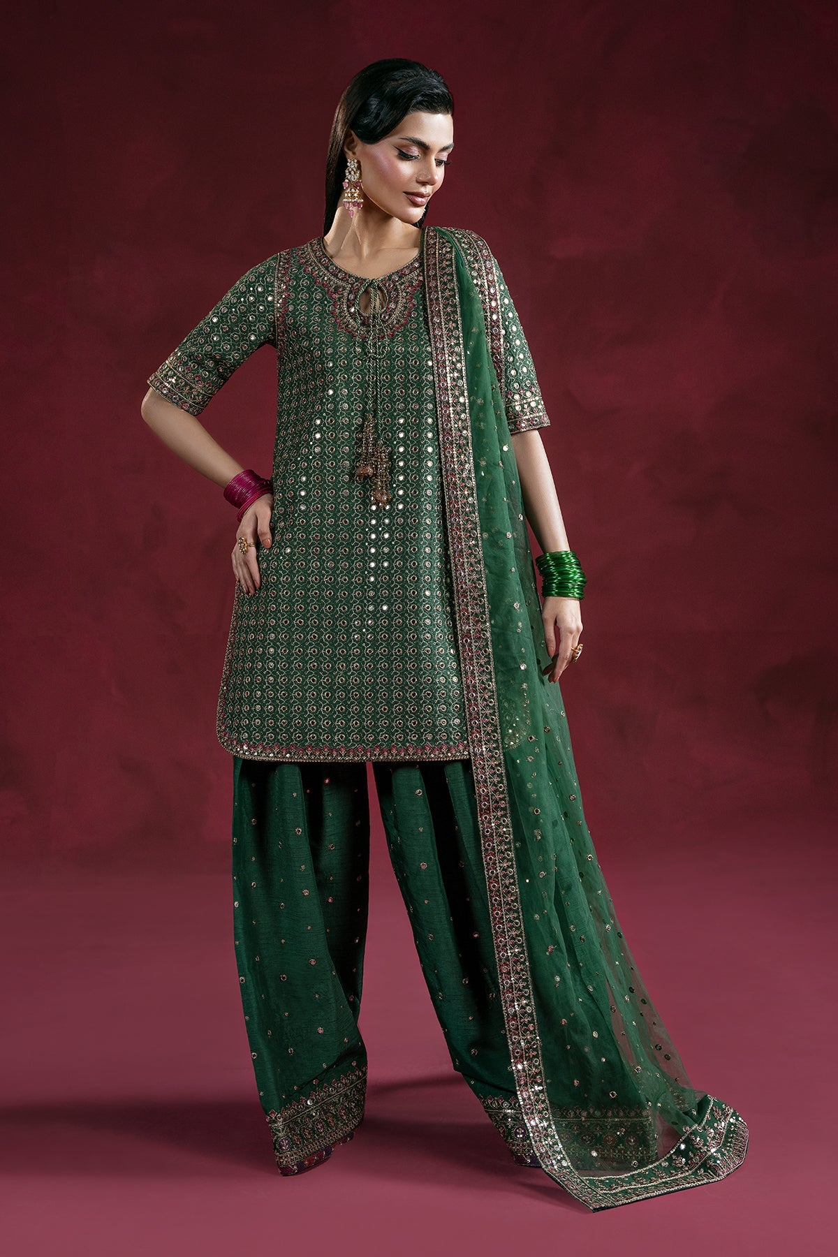 AAA Charizma original Eid Collection raw silk farshi shalwar collection