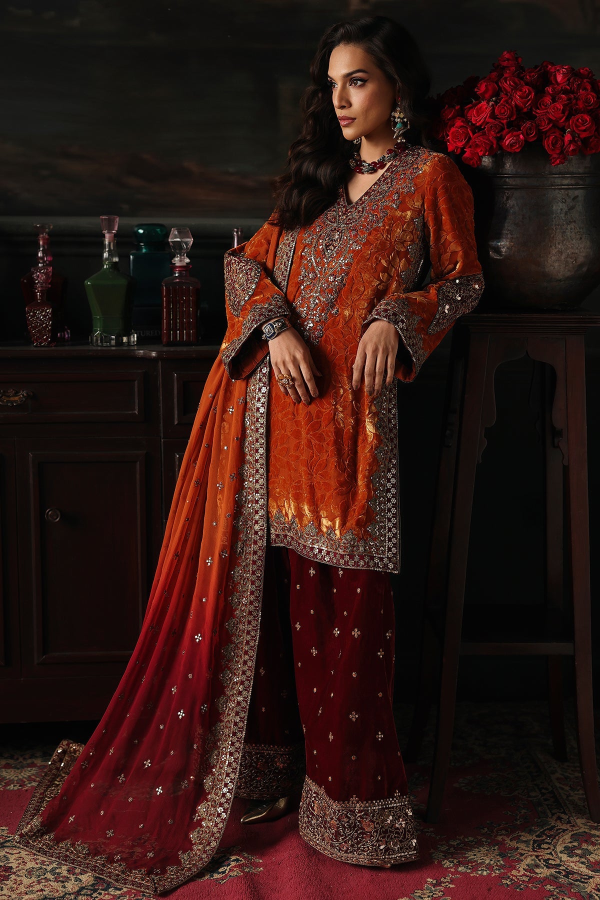 AAA Charizma Original palachi velvet brand stitched