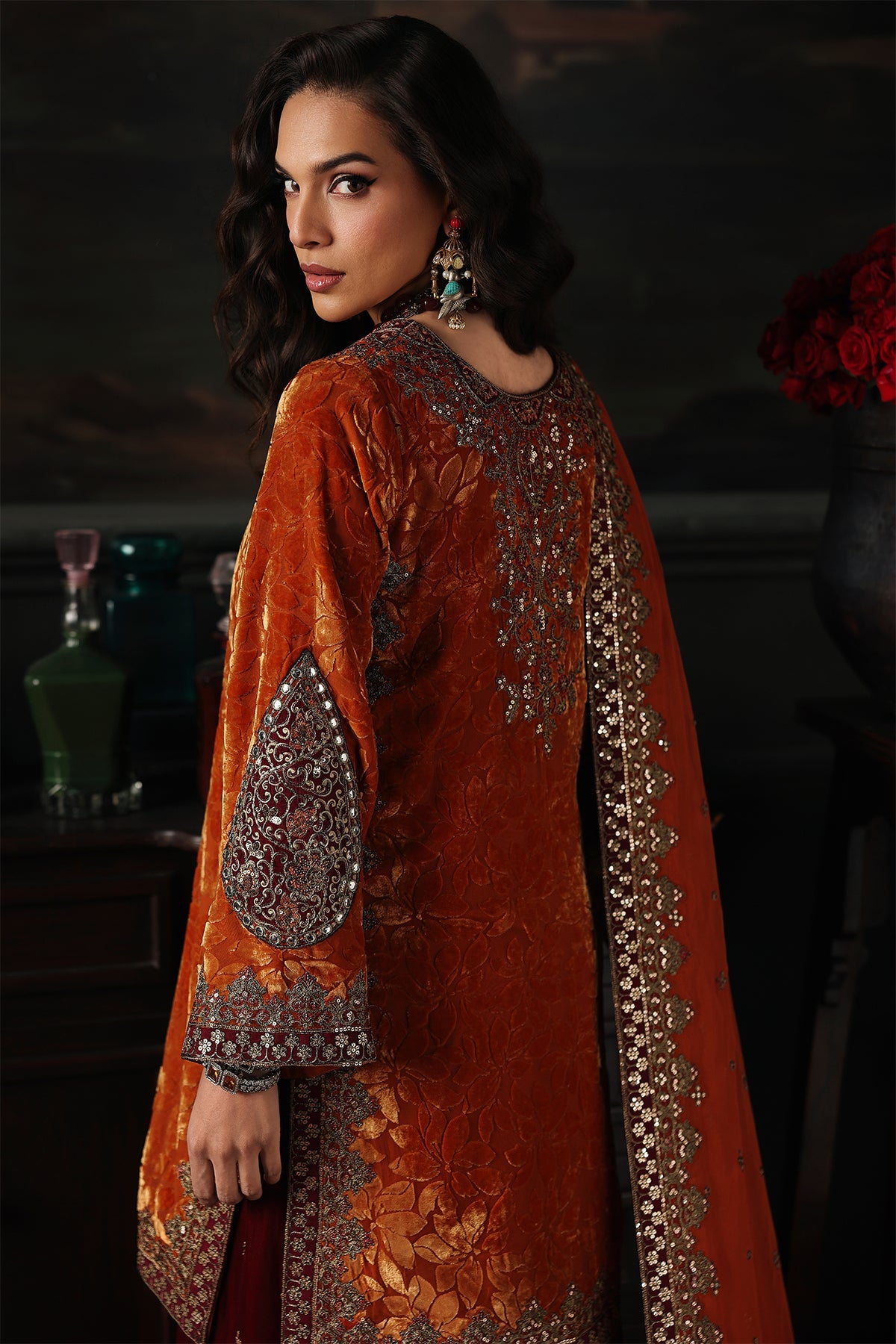 AAA Charizma Original palachi velvet brand stitched