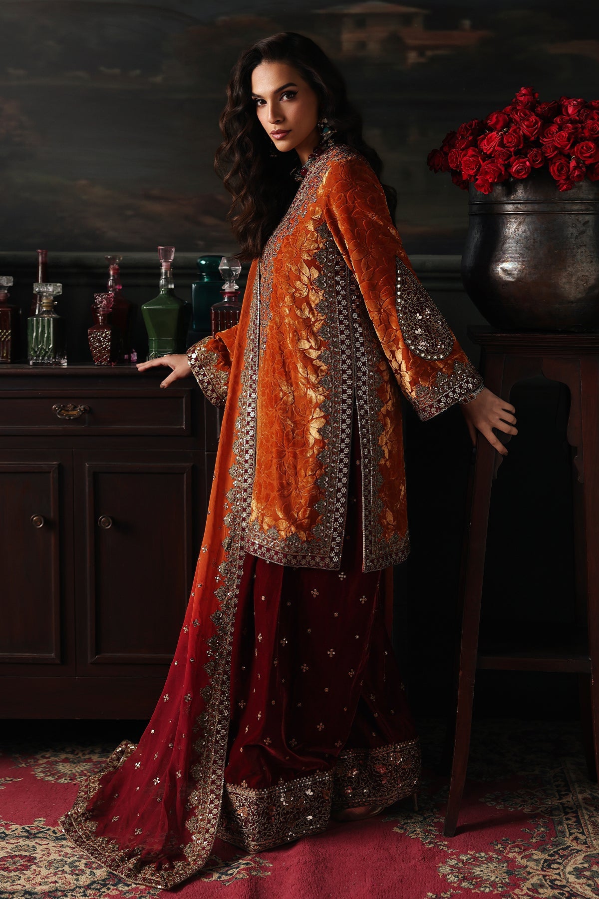 AAA Charizma Original palachi velvet brand stitched