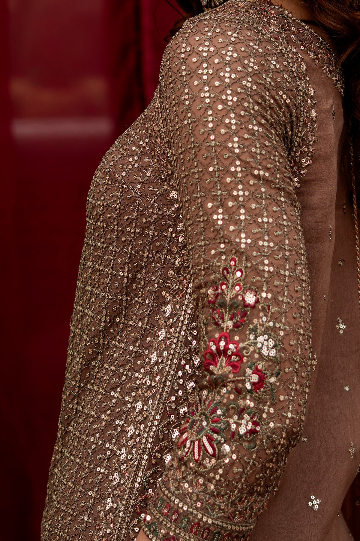 AAA Charizma original Eid Collection Chiffon fabric ghara raw silk material