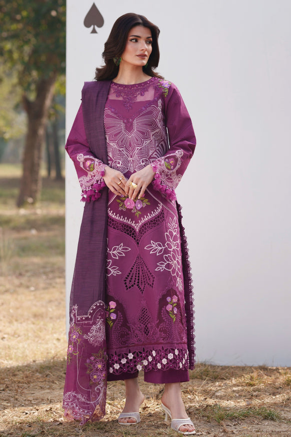 Parishay luxury partywear lawn summer wear embroidered brand stitched