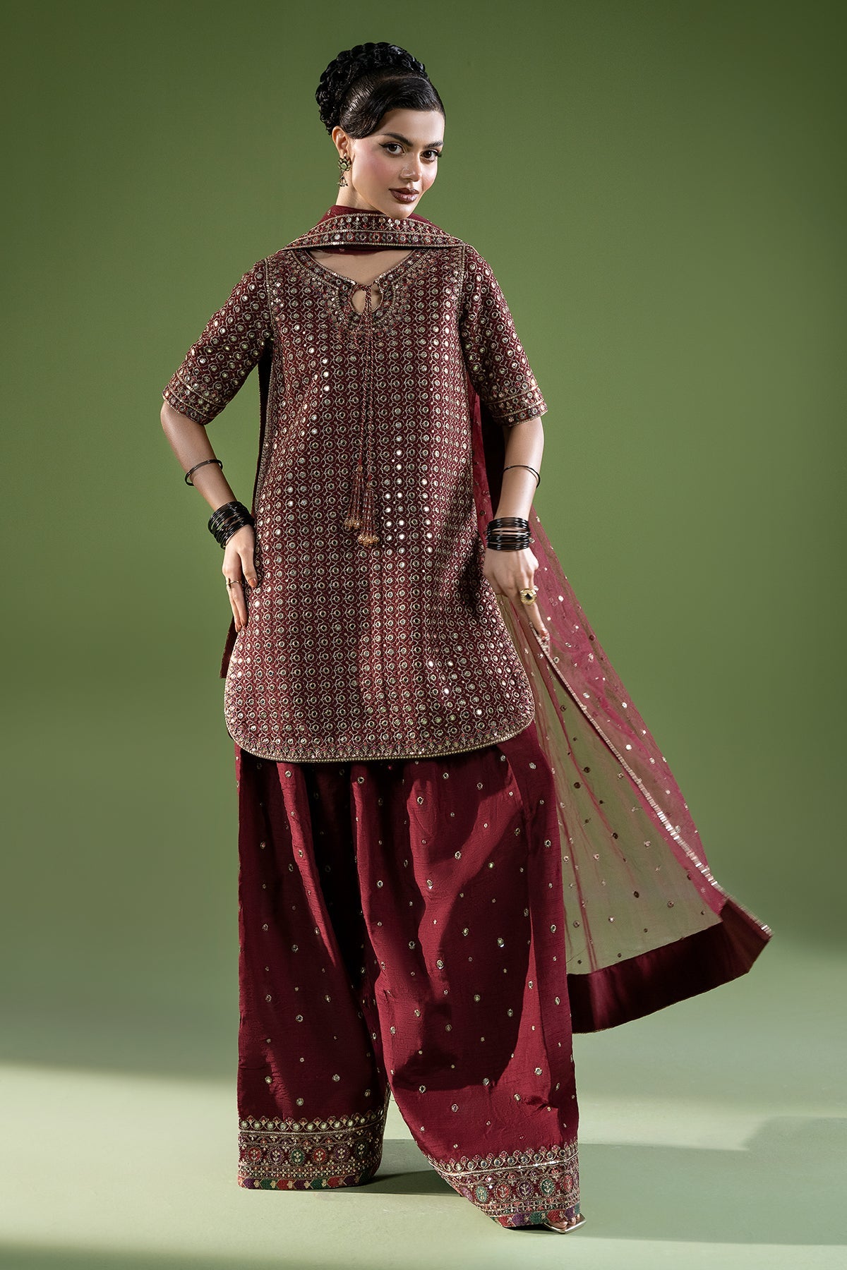 AAA Charizma original Eid Collection raw silk farshi shalwar collection