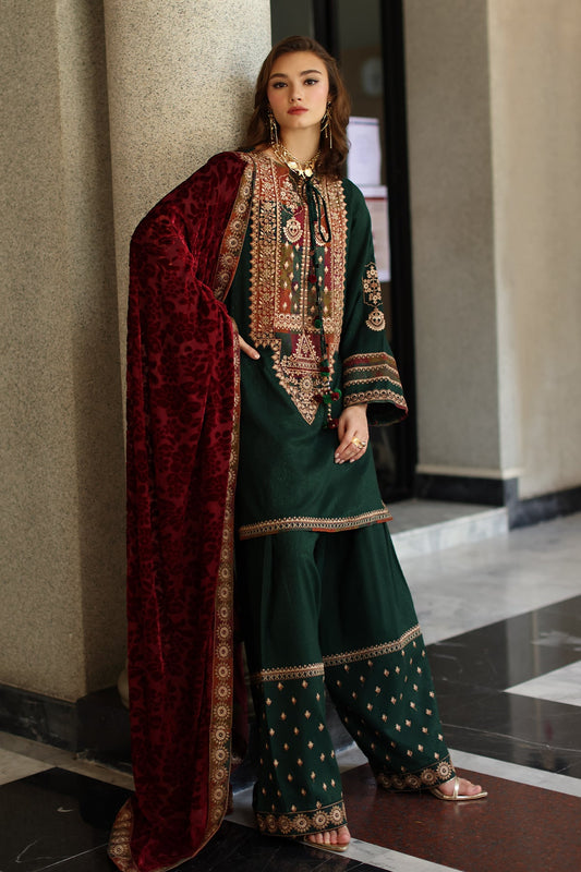 AAA Original by charizma brand stitched Peach Leather fabric with palachi Shawl 3-piece shirt length 46 to 47"