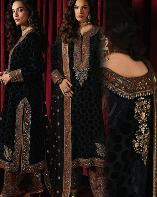AAA Charizma Original palachi velvet brand stitched
