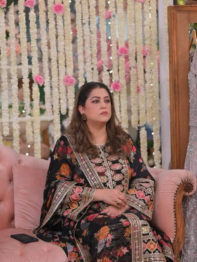 Sale price Aneela's original raw silk with chiffon dupata 3-piece on sale