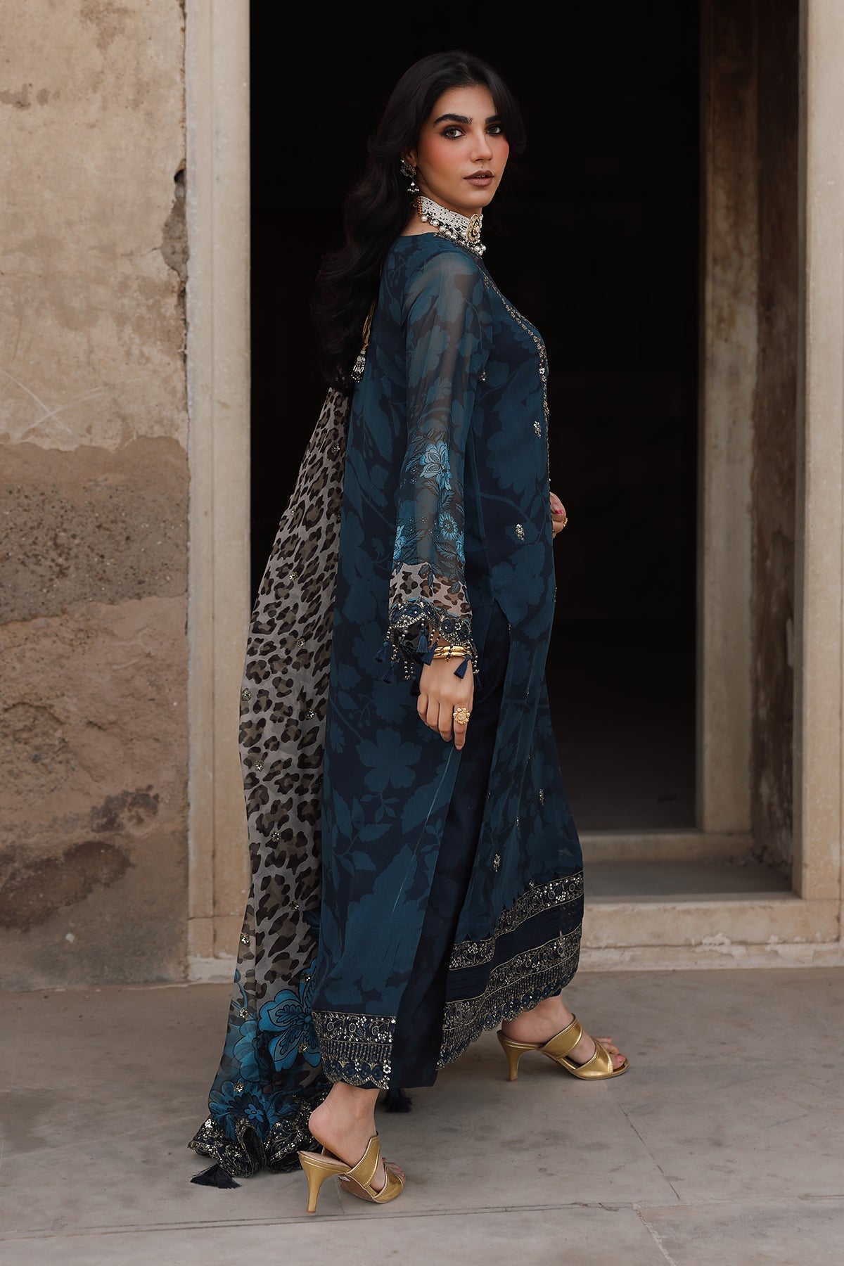 AAA Charizma Original brand stitched vasal chiffon collection
