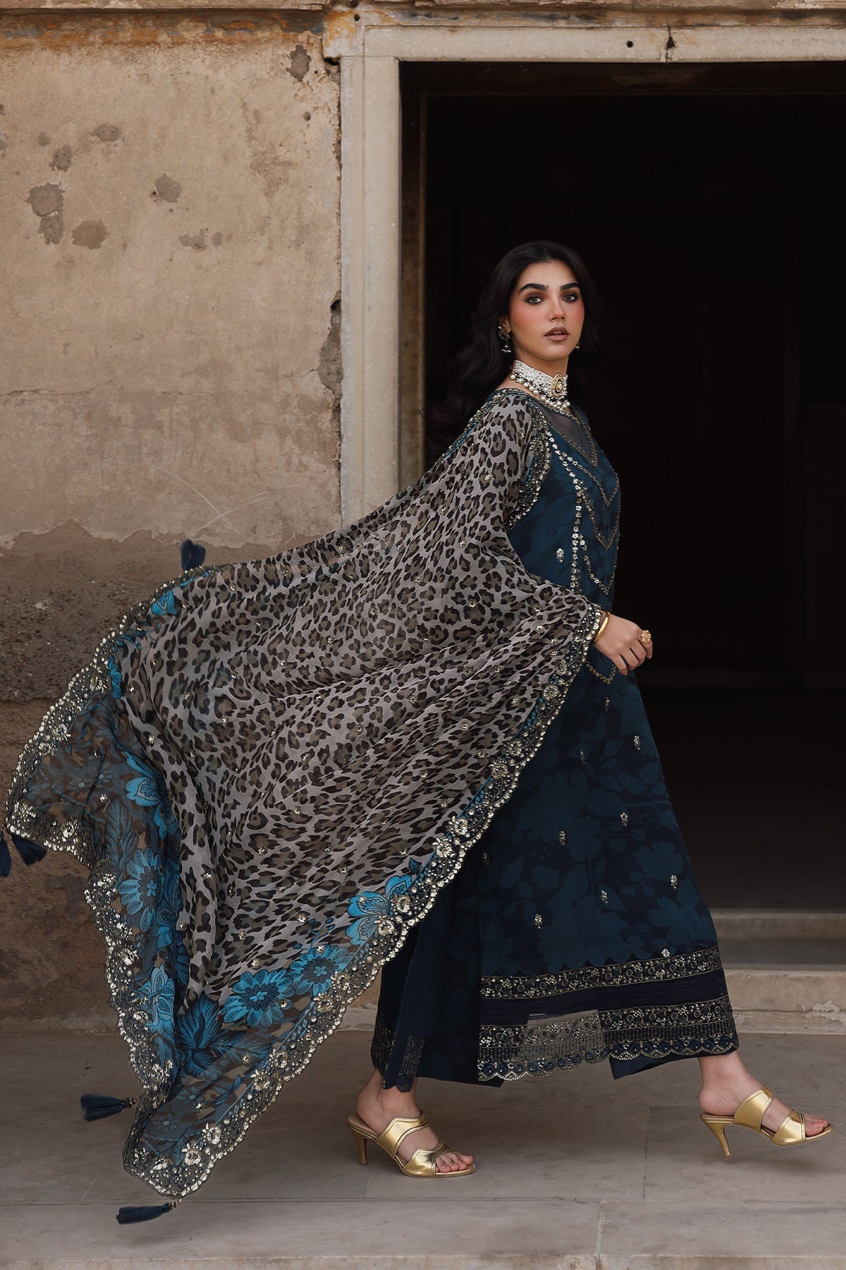 AAA Charizma Original brand stitched vasal chiffon collection