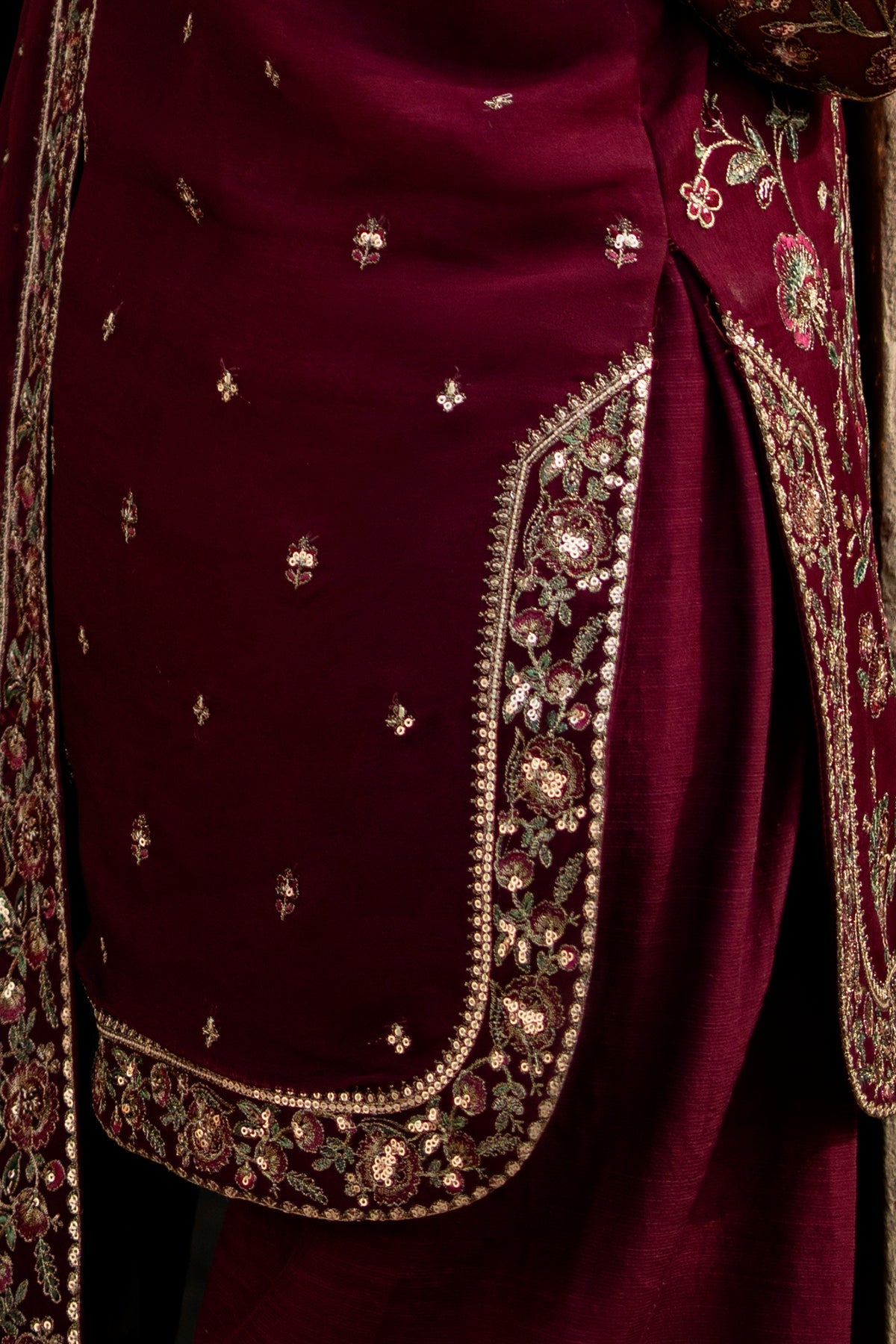 AAA Charizma original Eid Collection chiffon farshi shalwar collection