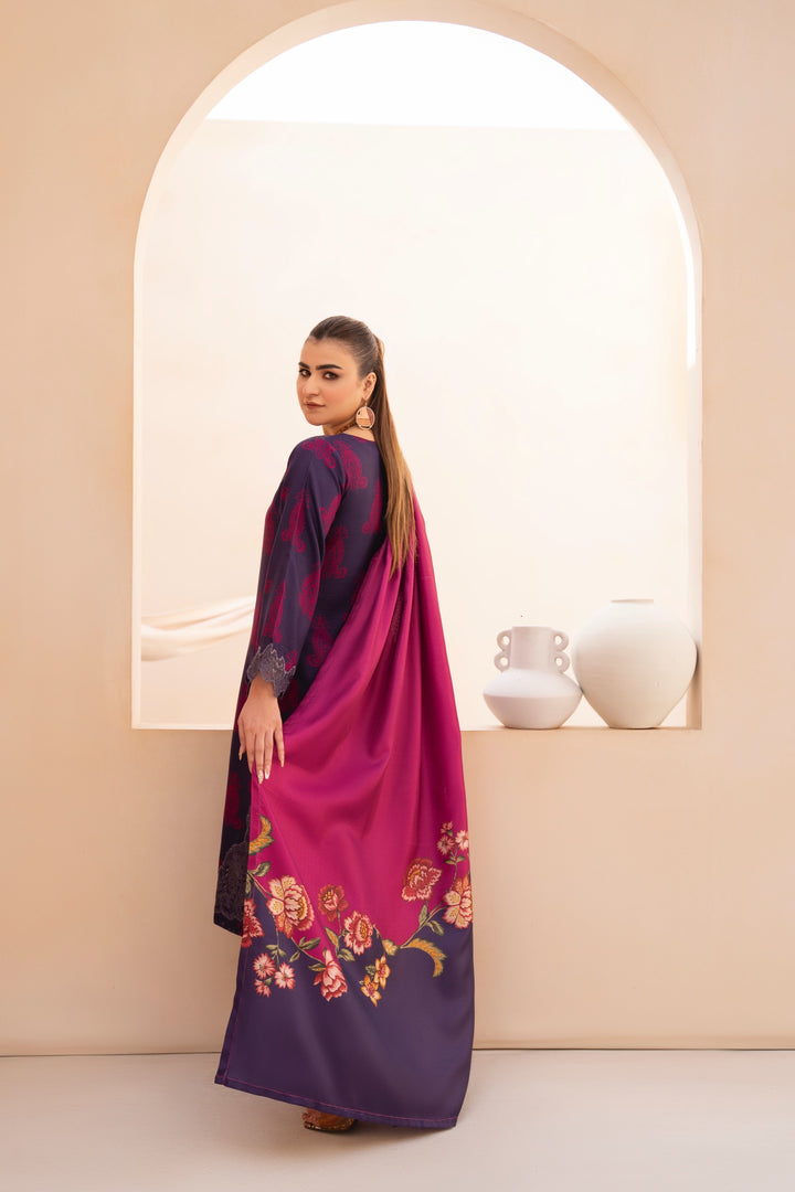 Dhanak fabric with warm woolen shawl Luxury collection