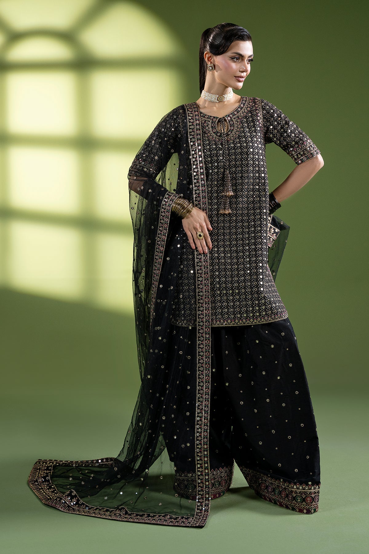 AAA Charizma original Eid Collection raw silk farshi shalwar collection